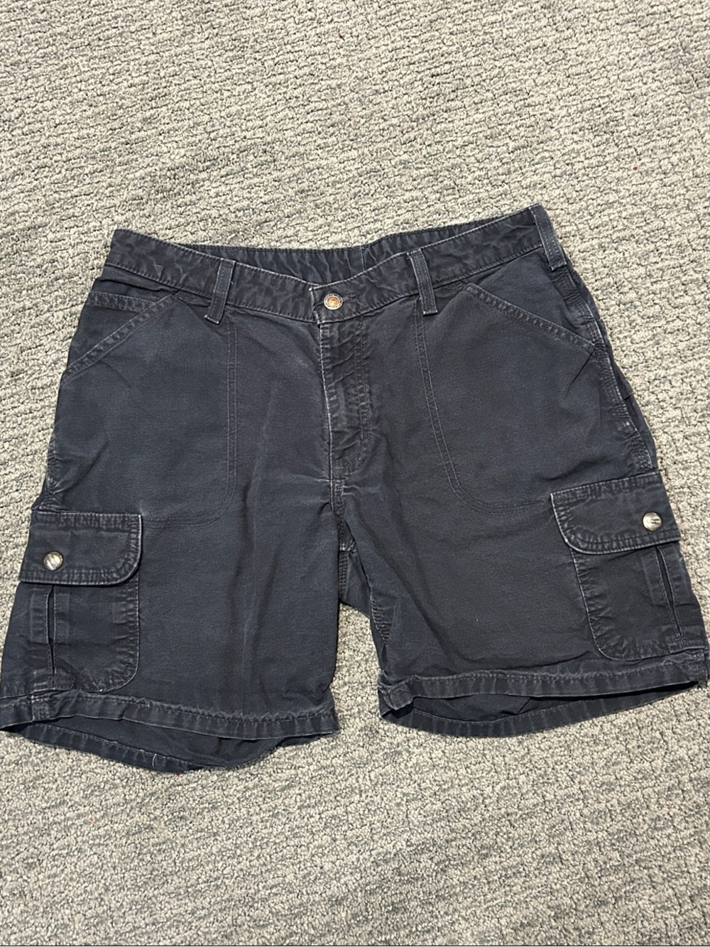 Carhartt Women's Navy Utility Cargo Shorts